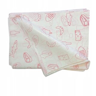 Papier z PE do Pakowania Wędlin Serów Żywności Ryza Papieru 35x30cm 6,5kg