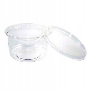Pojemnik Na Zupę Plastikowy Jednorazowy Okrągły 500 ml Wieczko Guillin